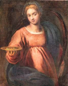 Santa Lucia, a santa protetora dos olhos