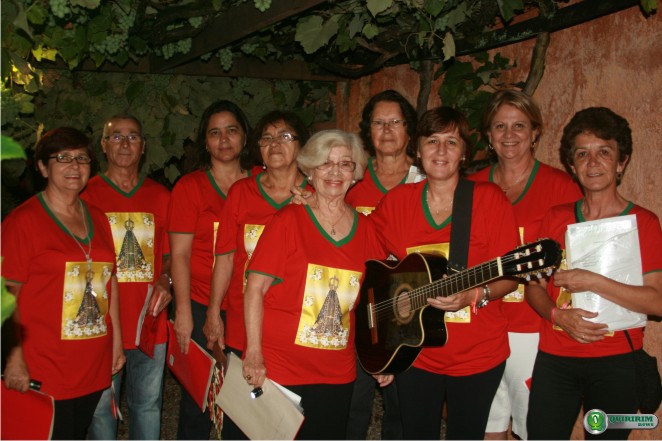 O Coral Nossa Senhora Aparecida j se apresenta h 5 anos pelas ruas do distrito - Foto: Quiririm News