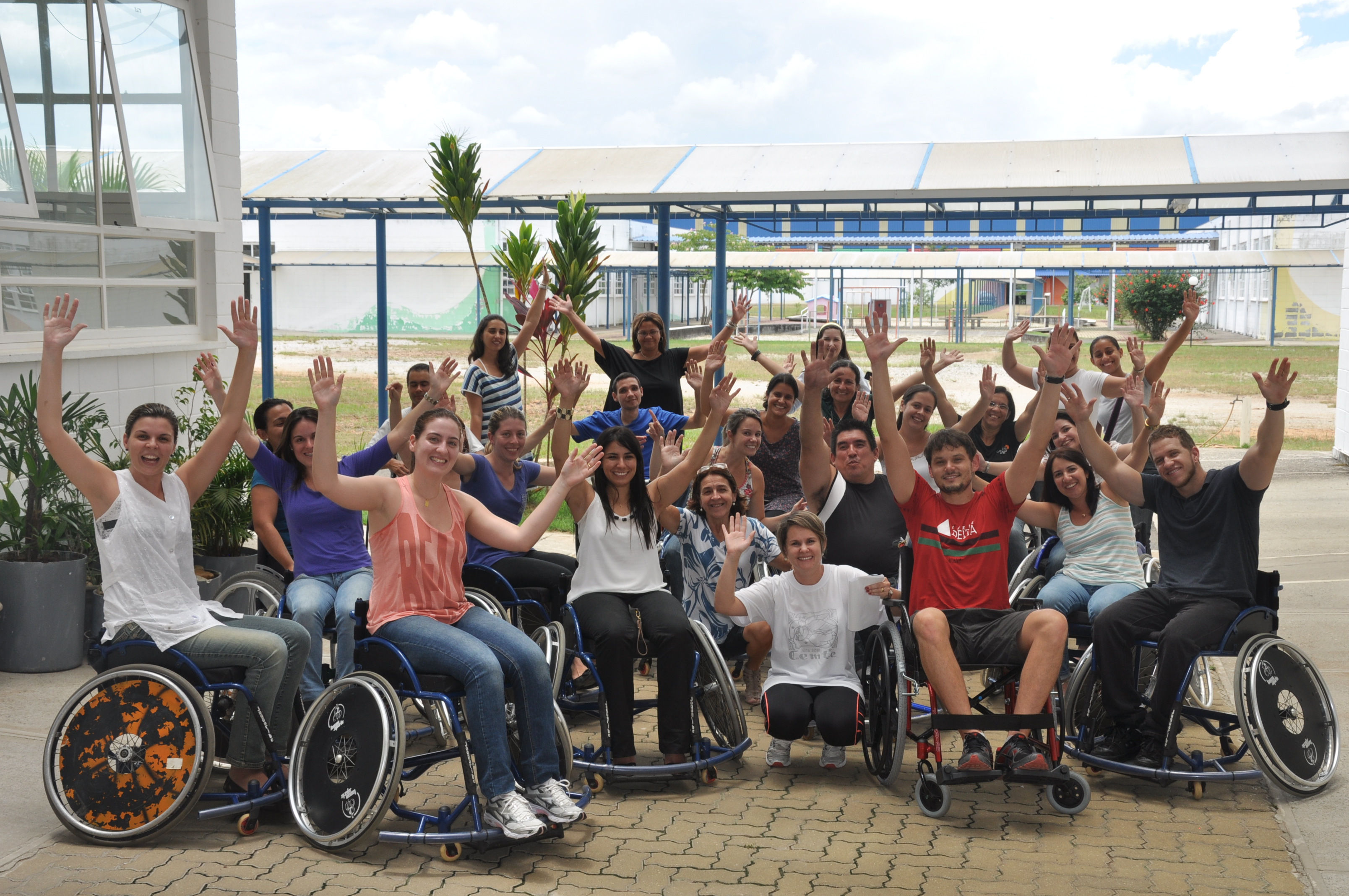 36 funcion�rios vivenciaram a condi��o de cadeirantes - Foto Prefeitura de Taubat�