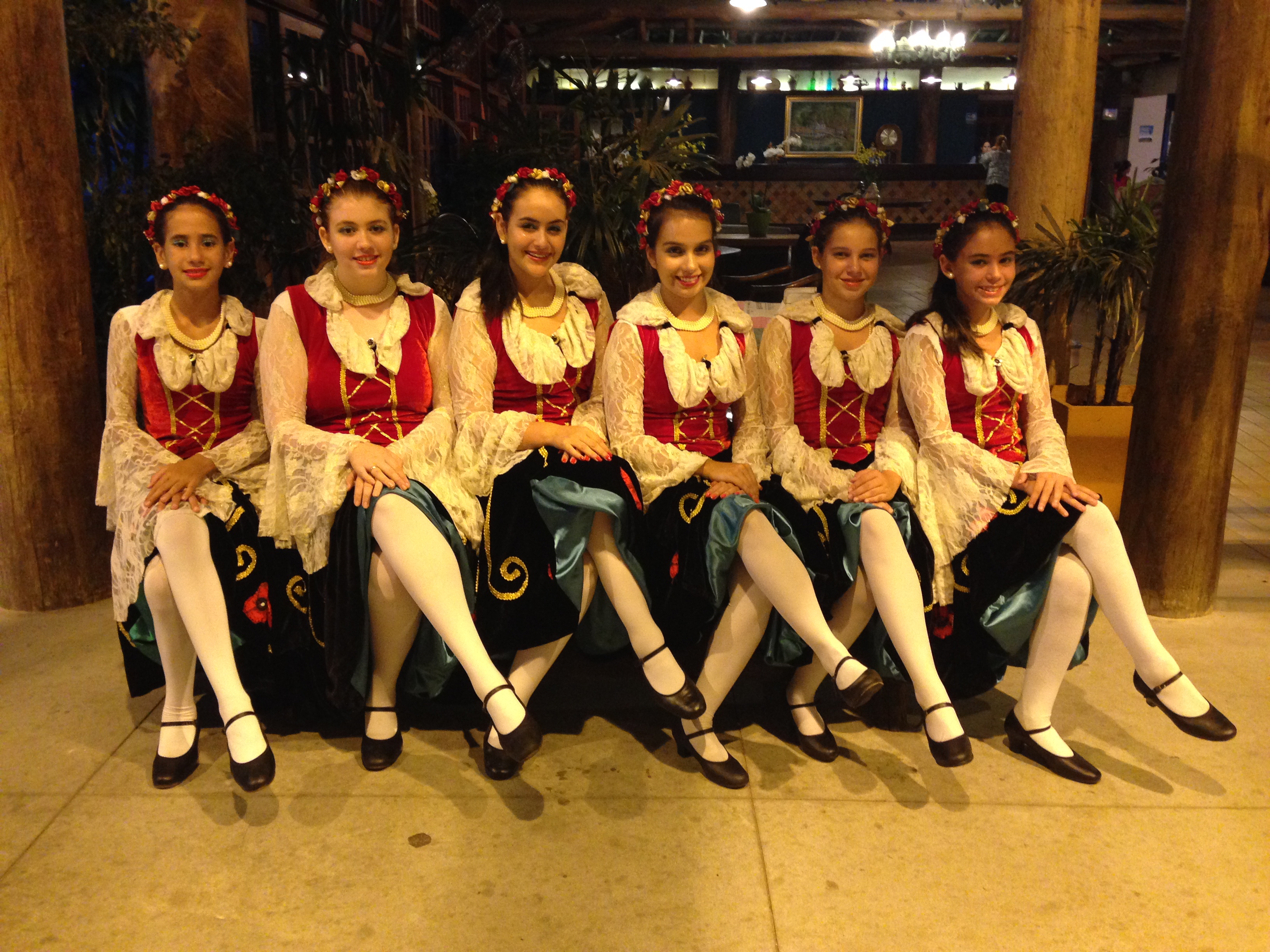 Grupo de Dan�a folcl�rica italiana Mazzolin Di Fiori - Foto: Acervo Laura Oliveira